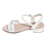 sandalia paris branco holografico 4