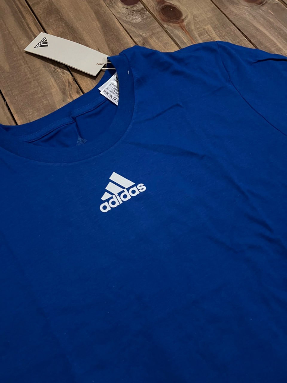 Camiseta Masculino Small Logo T Gola Careca adidas