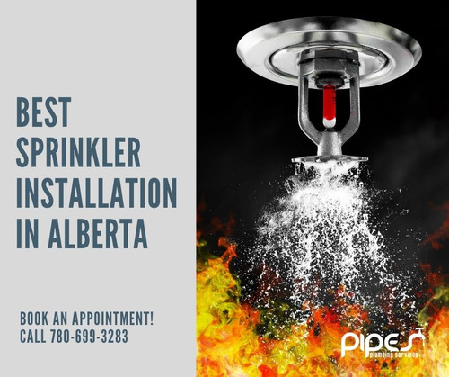 Get the top-rated Best Sprinkler Installation in Alberta by Pipes Plumbing LTD. The entire team of plumbers is fully dedicated to providing professional service at a low price. The company uses only a high-sprinkler system along with 90 days warranty. Book an appointment with the expert to get a free estimate of the project. Call now at 780-699-3283 or visit at https://pipesplumbingltd.com/sprinkler-installation/