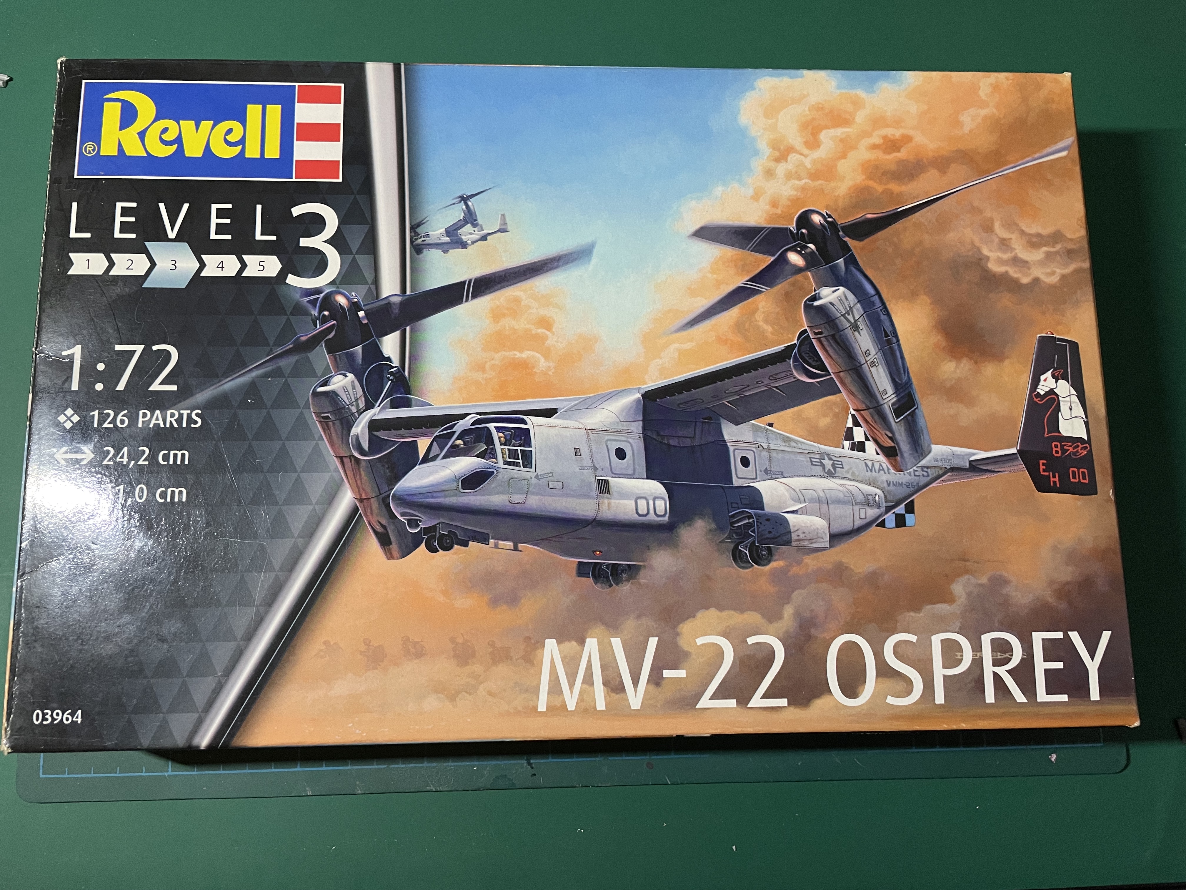 V-22 Osprey Costs Italeri Models 1/48 V-22 Osprey Cobi Helicopter