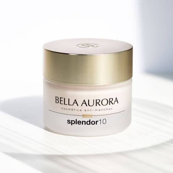 Bella Aurora – Creme Facial Noturno Anti-Idade e Antirrugas 50+ Anos – Creme Facial Hidratante com FPS 20 – Antimanchas – Creme Facial Efeito Lifting – Splendor 10-50 ml