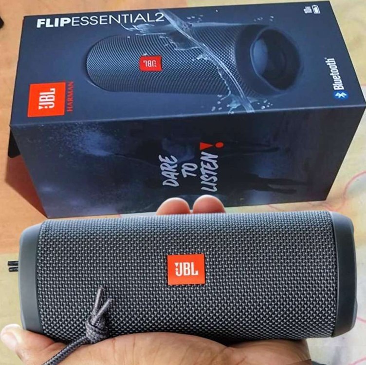 Caixa de Som Jbl Flip Essential 2 IPX7 20w RMS 65 Hz Pro Sound