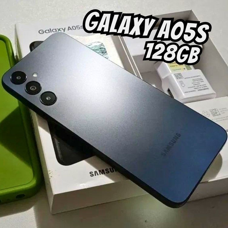 Smartphone Samsung Galaxy A05s 128GB 4G 6,7 4GB RAM Câmera Dupla 50MP Selfie 13MP Dual Chip Android 14