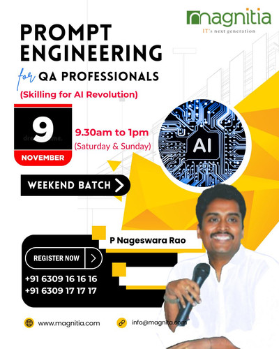 Prompt Engineering For QA Professionals New Batch Is Starts From 9th November.jpg
