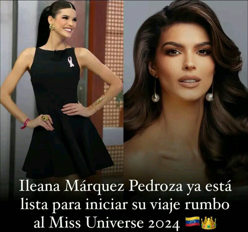 La Miss Universo Venezuela 2023, Ileana Márquez Pedroza, develó detalles sobre su preparación para el Miss Universo 2024, a pocos días de viajar a México, país donde se llevará a cabo el concurso, el 16 de noviembre de 2024 2KYYwLQ