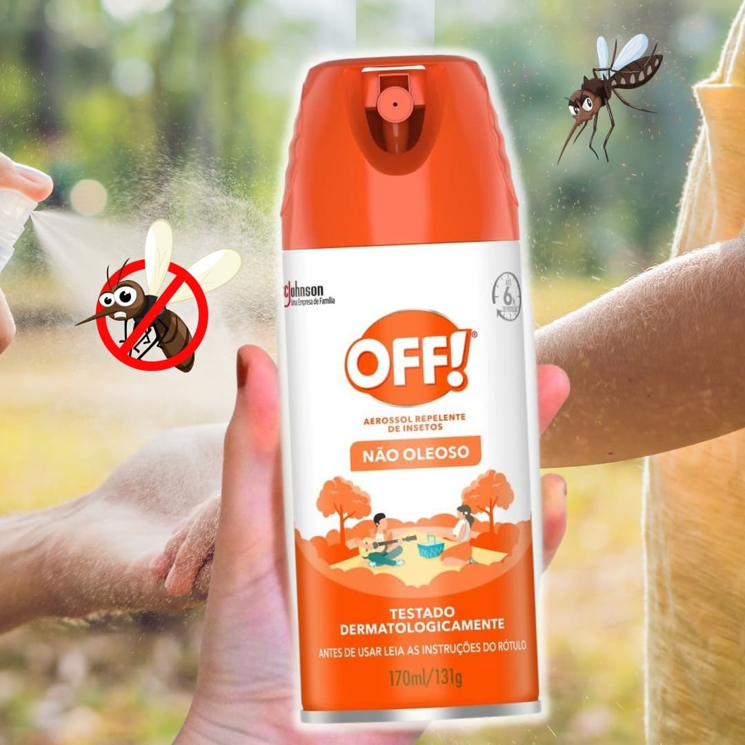 OFF! Family, Aerossol Repelente de Mosquitos e Insetos