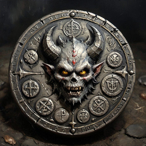 demonic coin