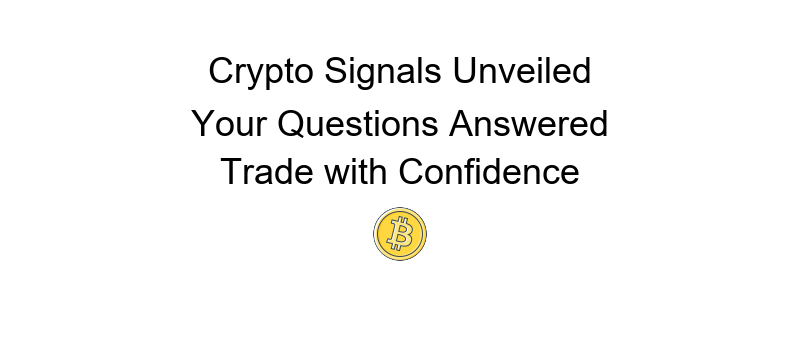 Crypto trade signals indicating the best times to buy or sell digital currencies on a chart background