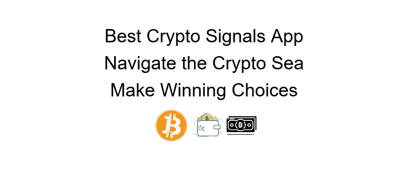 Signals crypto - An informative visual guide to understanding cryptocurrency signals and market trends for investors.