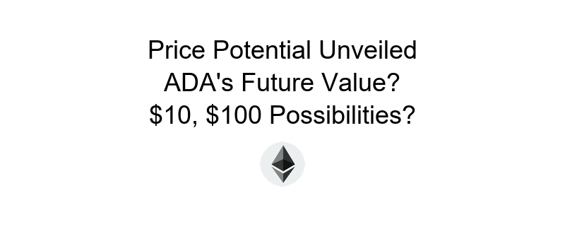 Ada crypto price prediction for an insightful graph showing future market trends