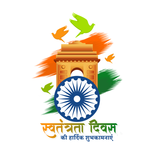 —Pngtree—indian gate independence day with 6542340.png