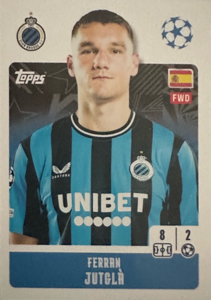 Champions League 2024/25 Topps Mancolista - Scegli figurina da 101 a 200 - Picture 59 of 101