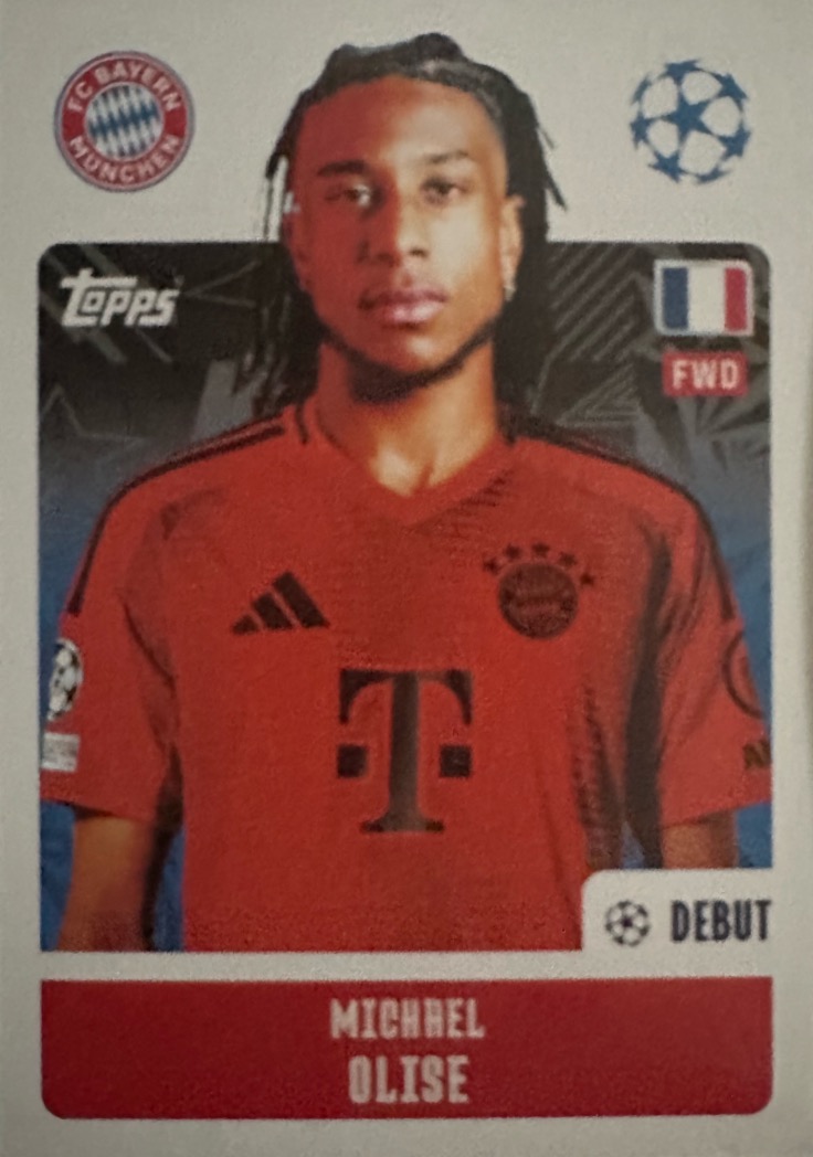 Champions League 2024/25 Topps Mancolista - Scegli figurina da 101 a 200 - Picture 82 of 101