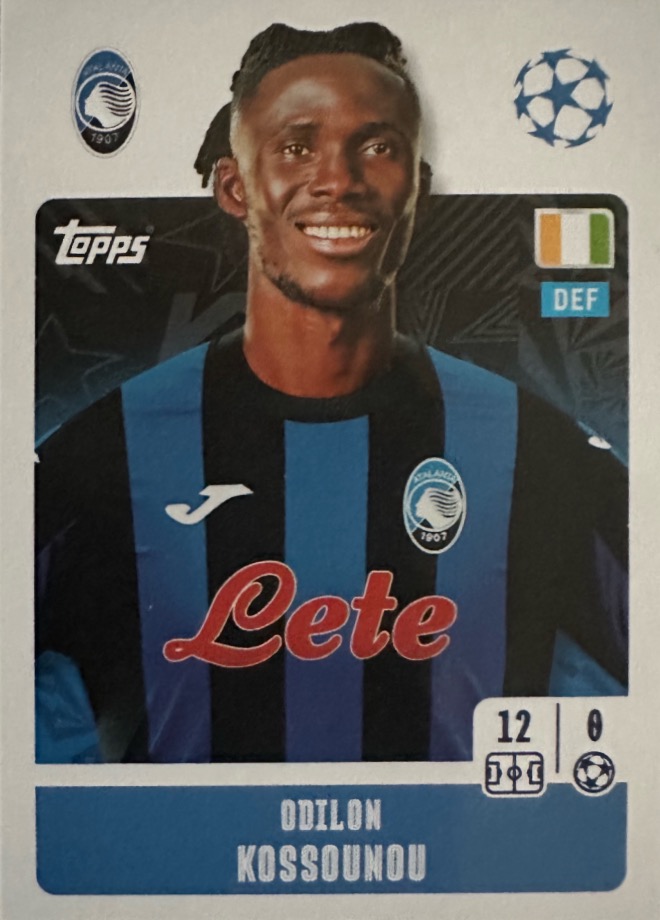 Champions League 2024/25 Topps Mancolista - Scegli figurina Da 1 a 100 - Foto 82 di 101