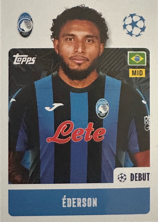 Champions League 2024/25 Topps Mancolista - Scegli figurina Da 1 a 100 - Foto 84 di 101