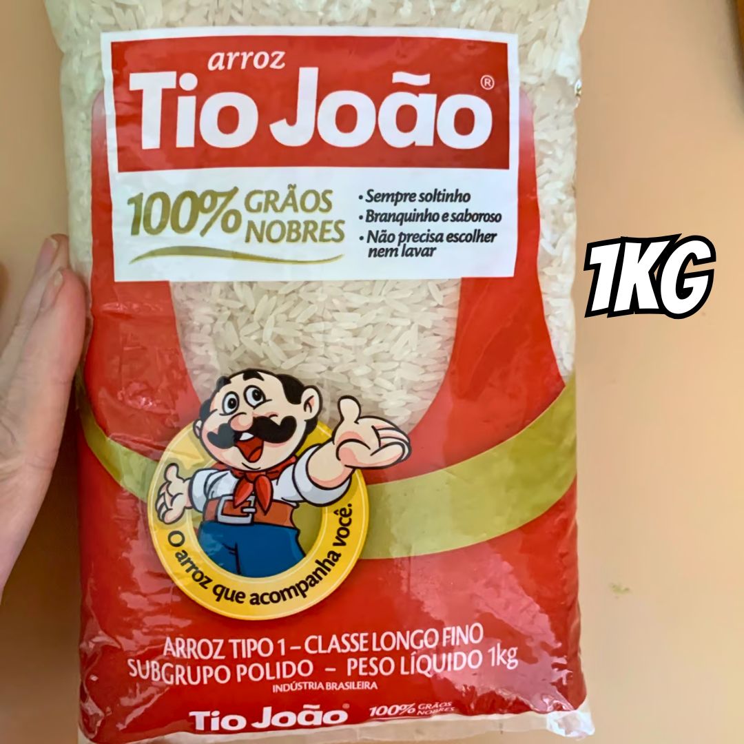 Tio João 100% Grãos Nobres – Arroz, 1kg