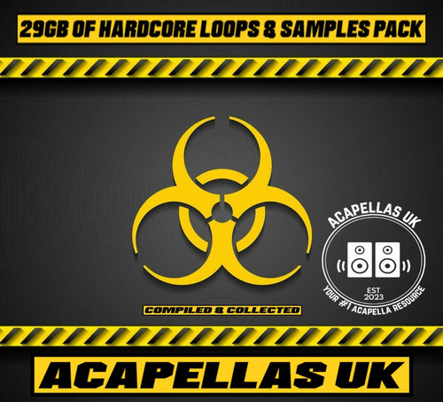 Acapellas UK - Hardcore Loops & Samples Producers Pack