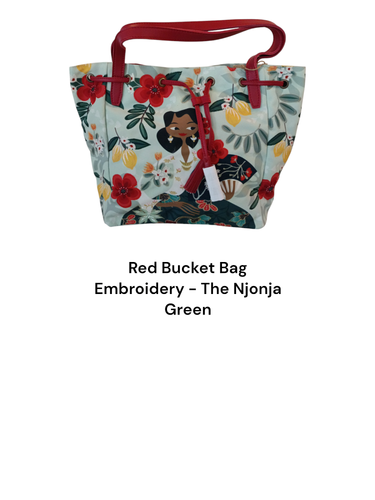 Red Bucket Bag Embroidery The Njonja Green.png