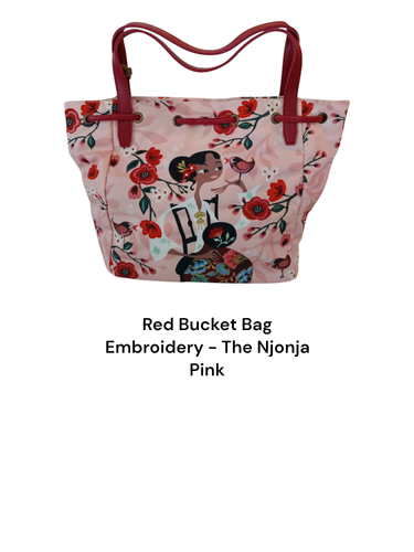 Red Bucket Bag Embroidery The Njonja Pink.png