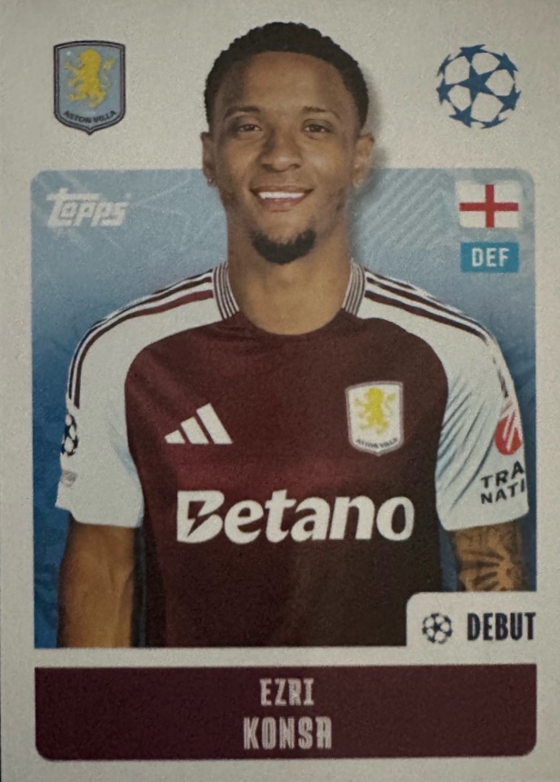 Champions League 2024/25 Topps Mancolista - Scegli figurina Da 1 a 100 - Foto 68 di 101