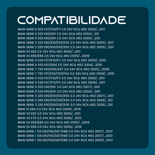 Comando de Exaustão BMW N52 2.5 3.0L 2.png