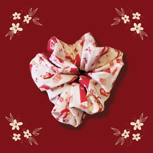 Scrunchie Red Riding Hood Jumbo Mini.webp