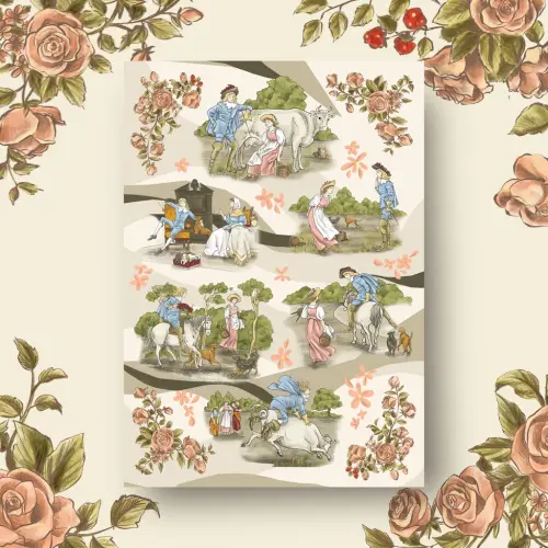 Sticker Sheet The Milkmaid.webp