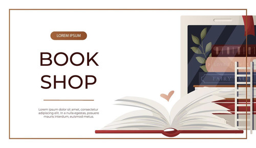 promo banner with reading open huge book with heart electronic ebook reader tablet digital literatur.jpg