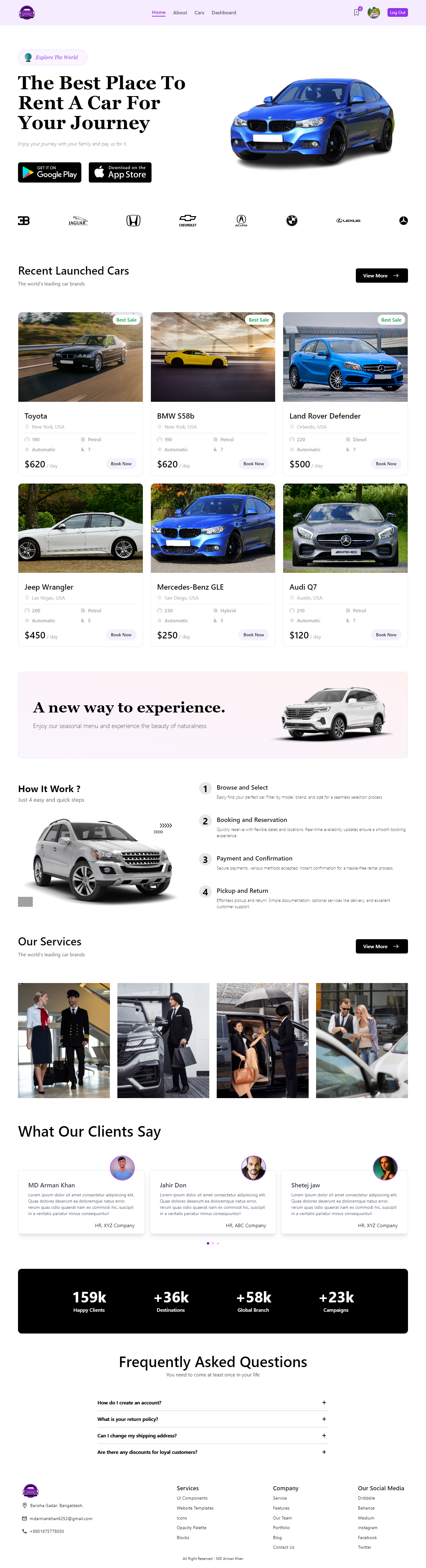 GitHub - mdarmankhan6252/car-hiring-website-server: Car-Hire is a MERN ...