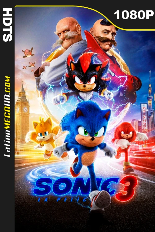 Sonic 3: La película (2024) Latino HD HDTS 1080P