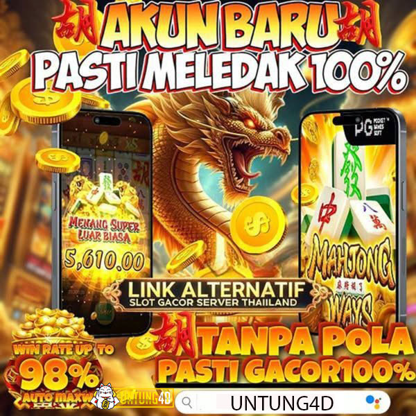 UNTUNG4D- Cari Peluang Menang Besar di Slot Online Bersama Kami Pasti Untung 2024