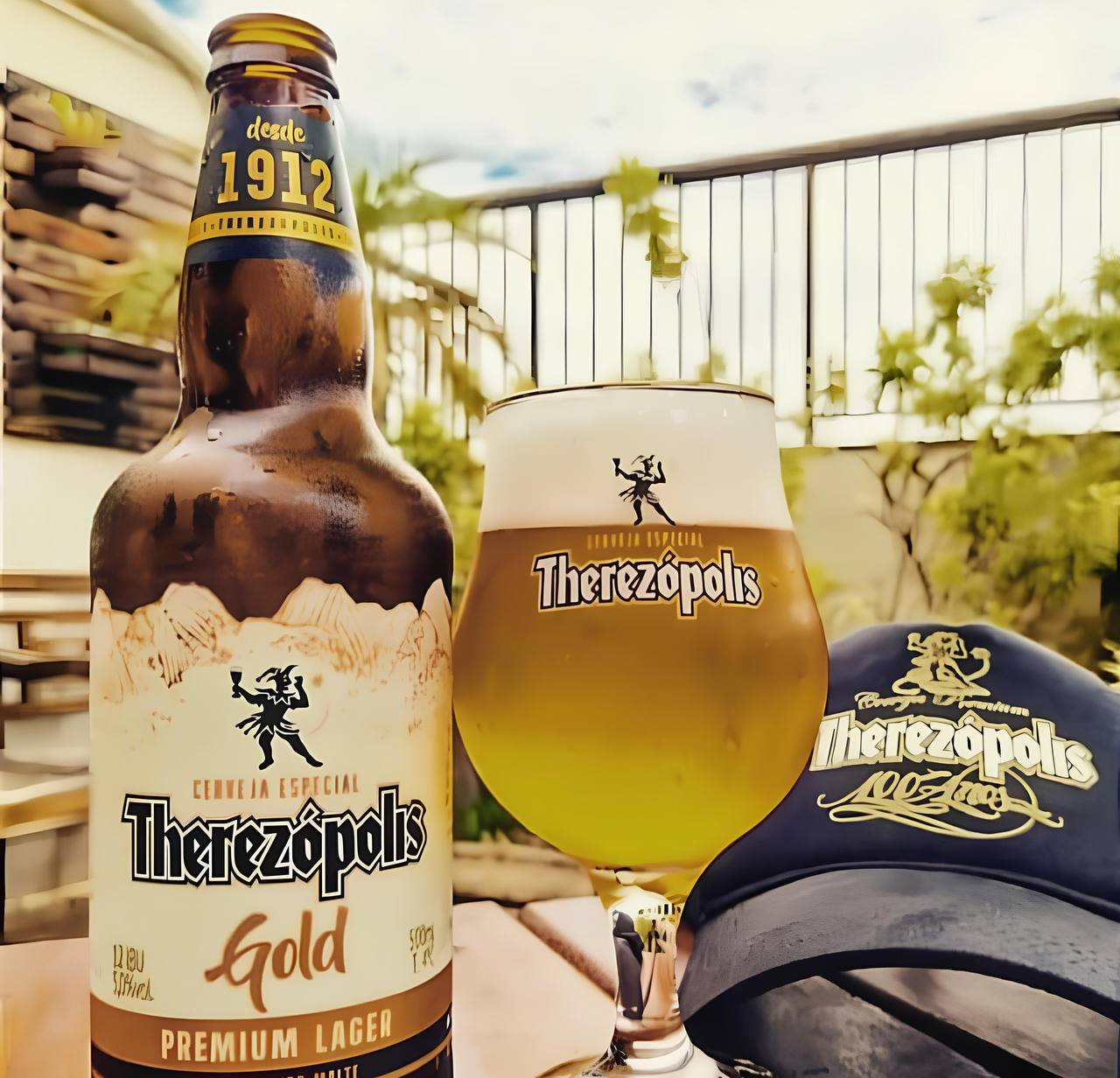 Pack de Therezopolis Gold Lager Ln 355ml 6 Unidades