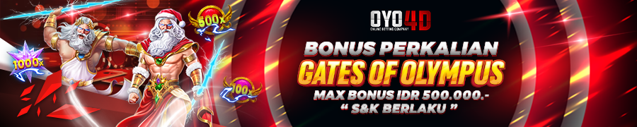 BONUS PERKALIAN
GATES OF OLYMPUS