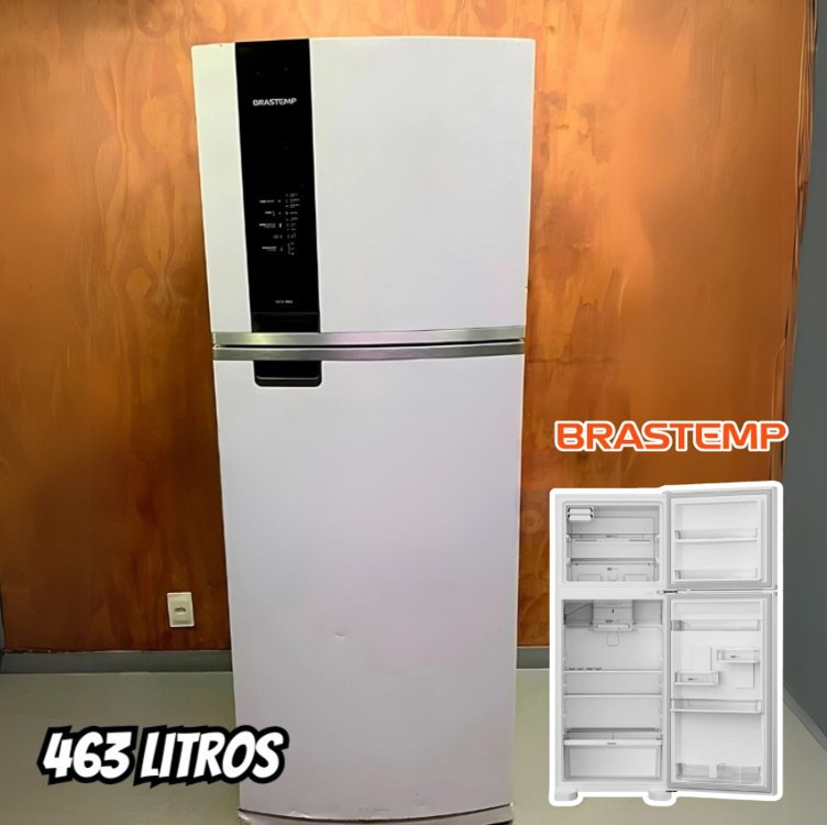 Geladeira/Refrigerador Brastemp Frost Free Duplex – Branca 463L BRM55FB