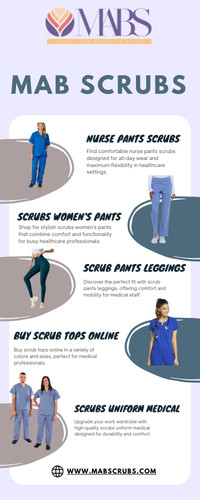 Comfortable and Durable Nurse Pants Scrubs for Professionals.jpg