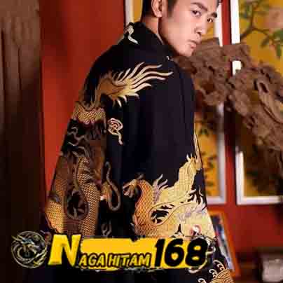 NAGA-HITAM-168 :Baju Imlek Jubah Naga Hitam Tahun 2025