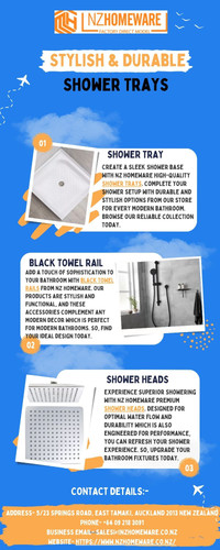 Stylish & Durable Shower Trays at NZ Homeware.jpg