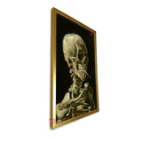 mdr art Craneo fumando un cigarrillo