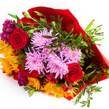 Kolorowy większy bukiet moieszany