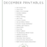 Walking in Wonder Curriculum 1st Grade 05.5 December Printables