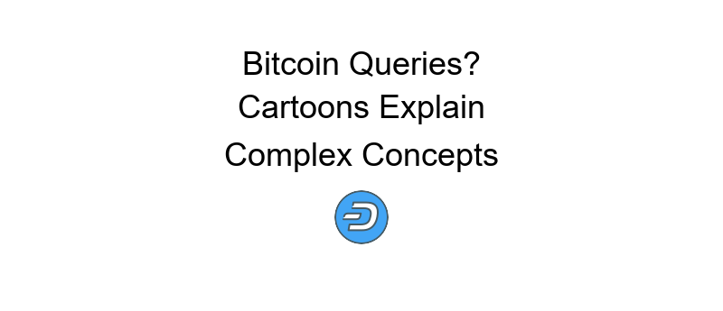 Bitcoin cartoon news illustrating the effects and influence on viewers