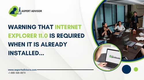 Warning that Internet Explorer 11.0 is required when it is already installed....jpg