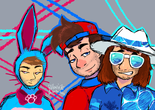 Benny, Bill Newton, Beach Bro in my customized outfits wo ai disturbance fil.png