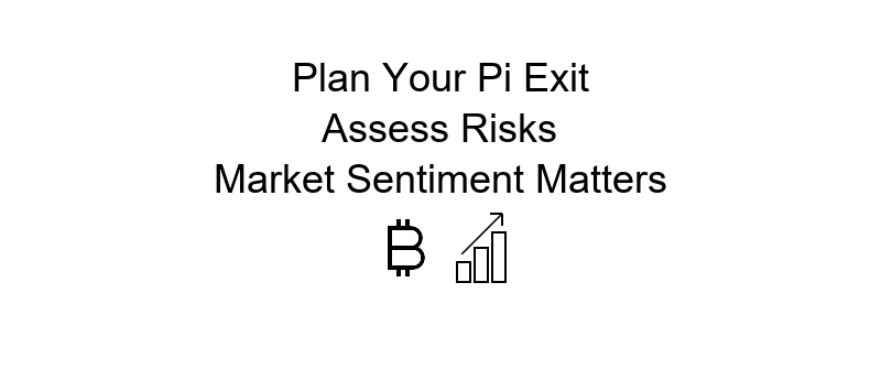 Pi Coin top exit strategies highlighting essential considerations for maximizing returns