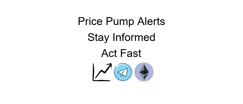 Pi Coin price pump alert indicating a significant increase in value