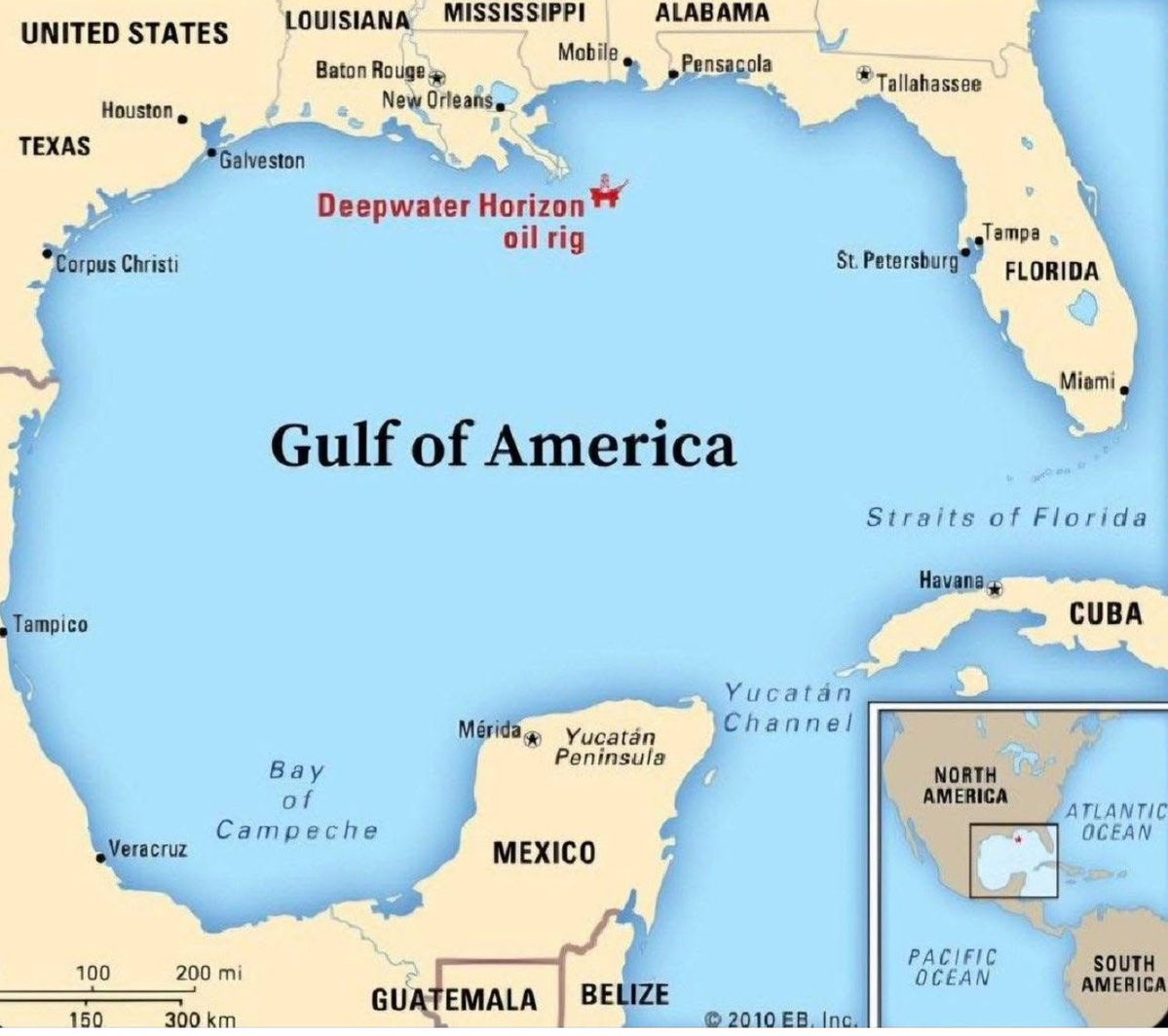 Google Maps rinomina il Golfo del Messico in Golfo d’America