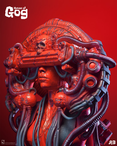 The Oracle (red) The art of Pascal Blanché original art statue by House of Gog 1080 x 1350 025.jpg