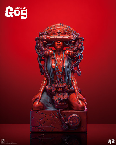 The Oracle (red) The art of Pascal Blanché original art statue by House of Gog 1080 x 1350 001.jpg