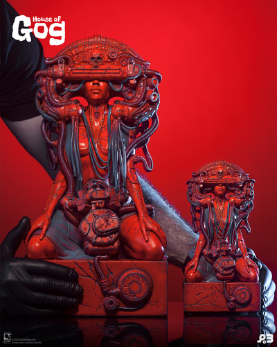 The Oracle (red) The art of Pascal Blanché original art statue by House of Gog 1080 x 1350 043.jpg