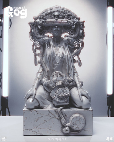 The Oracle pearl statue The art of Pascal Blanché x House of Gog launch video stills 1024 x 1280 09 .jpg